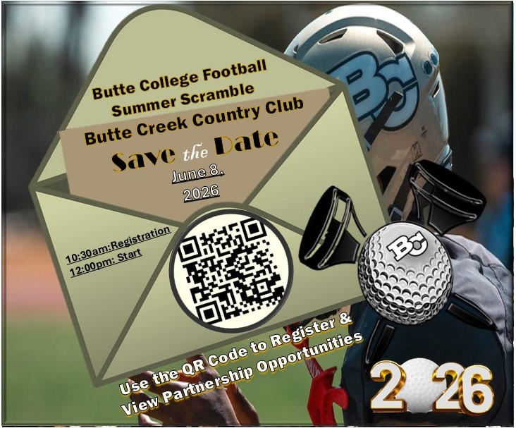 2026 Butte College Football Golf Tournament,
